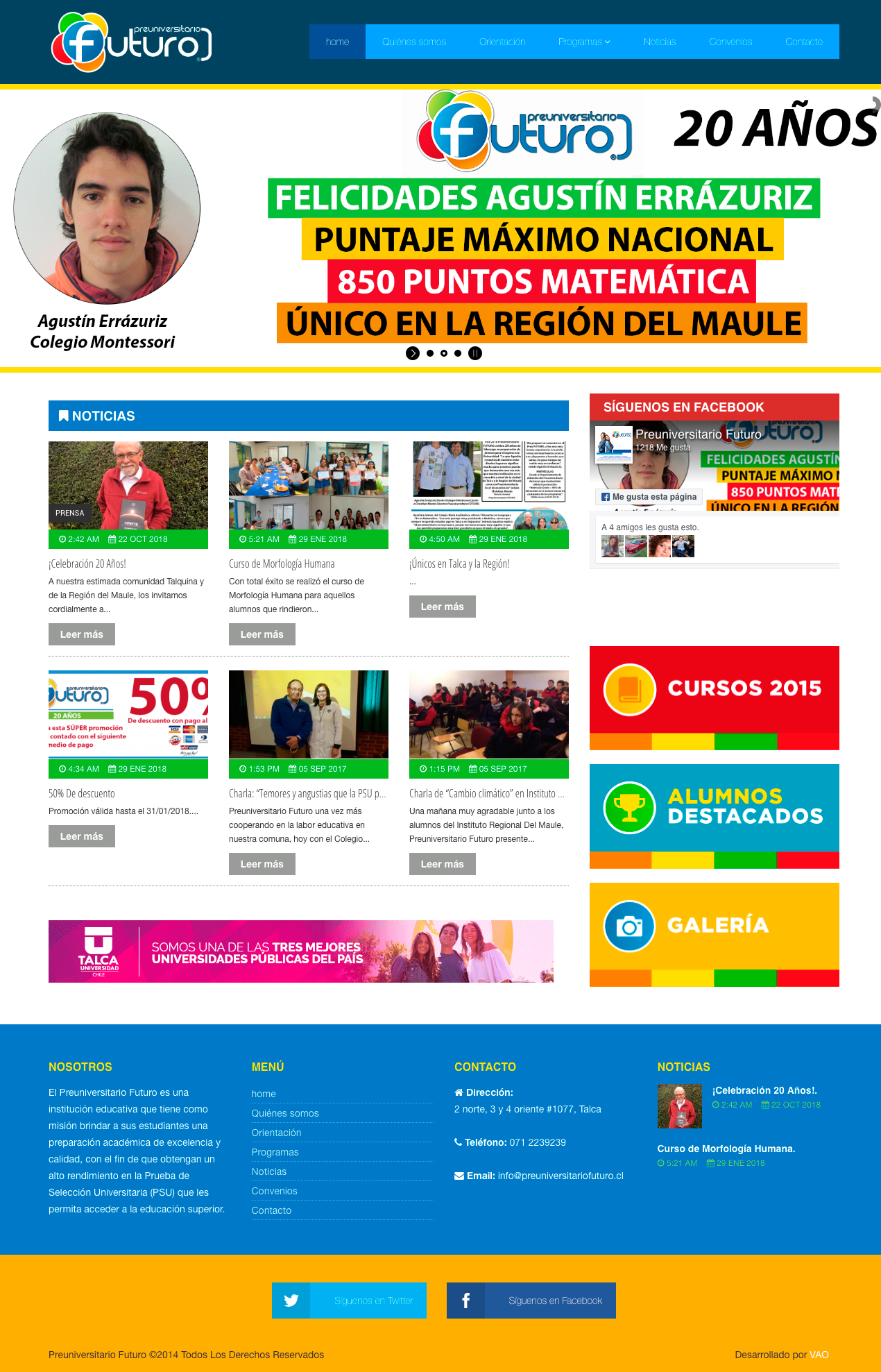 preuniversitario futuro web